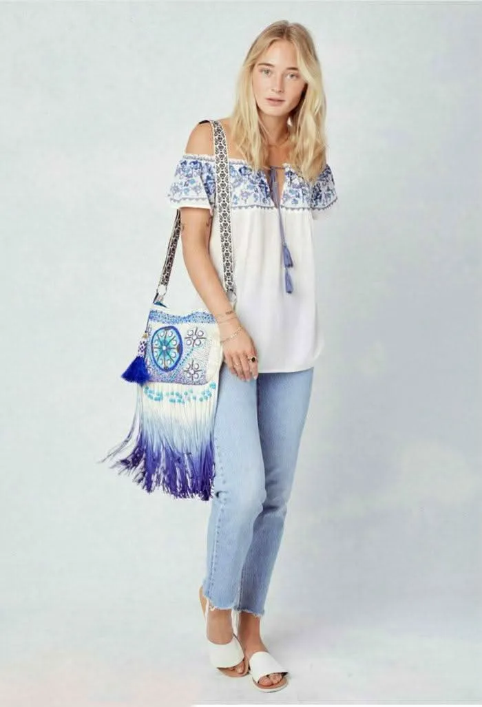Mary Jane Off-the-Shoulder Top sold by Boho Pink product image thumbnail 5