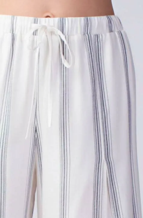 Amelia White Striped Drawstring Pants sold by Boho Pink product image thumbnail 4