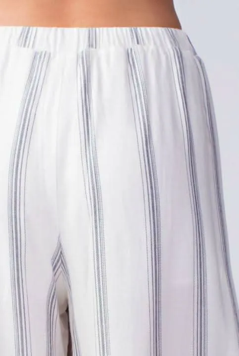 Amelia White Striped Drawstring Pants sold by Boho Pink product image thumbnail 5