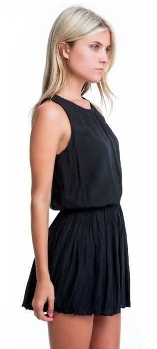 Restless Rock Black Sleeveless Romper sold by Boho Pink product image thumbnail 3