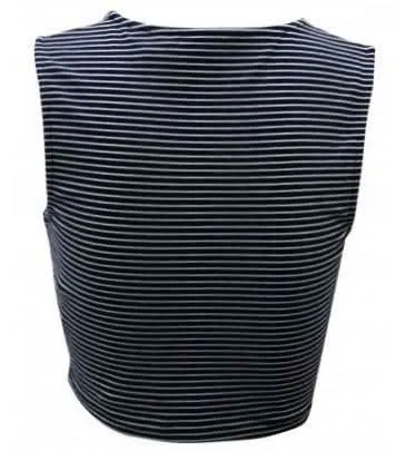 Minkpink Blue Candy Cane Crop Top sold by Boho Pink product image thumbnail 2