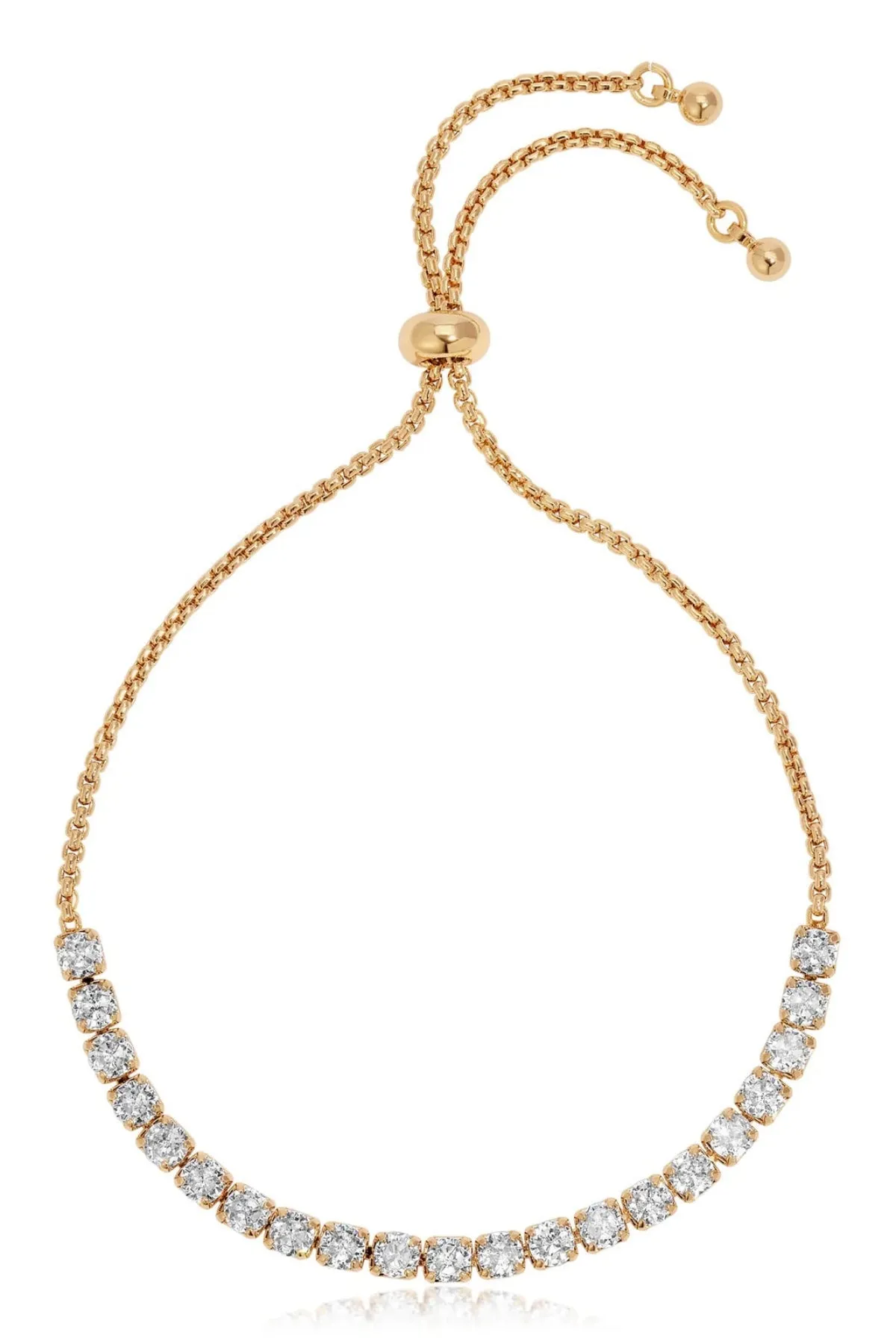 Ettika Adjustable Dainty Crystal Bracelet sold by Boho Pink product image thumbnail 4