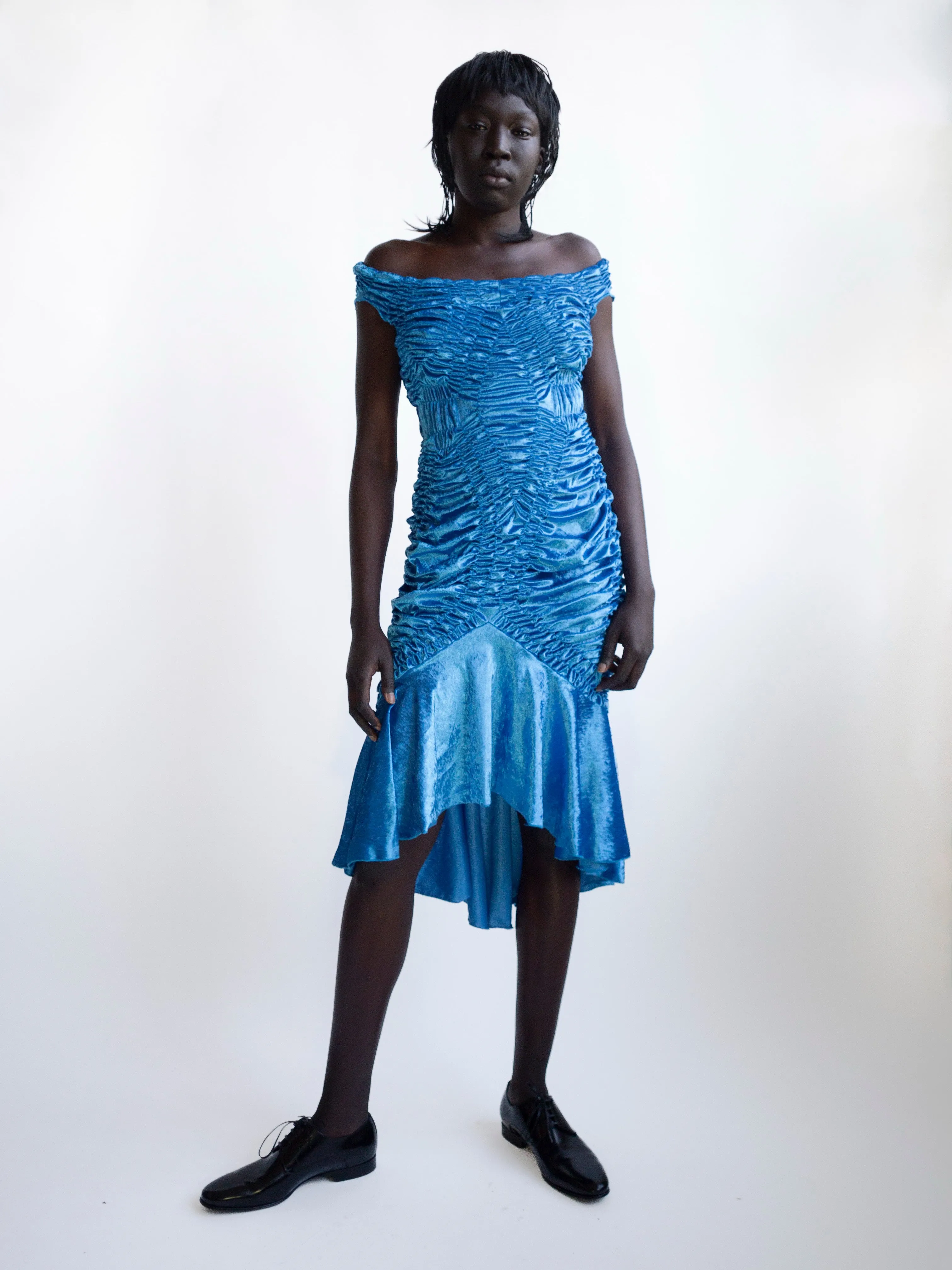 Flare Twist Dress sold by FEBEN