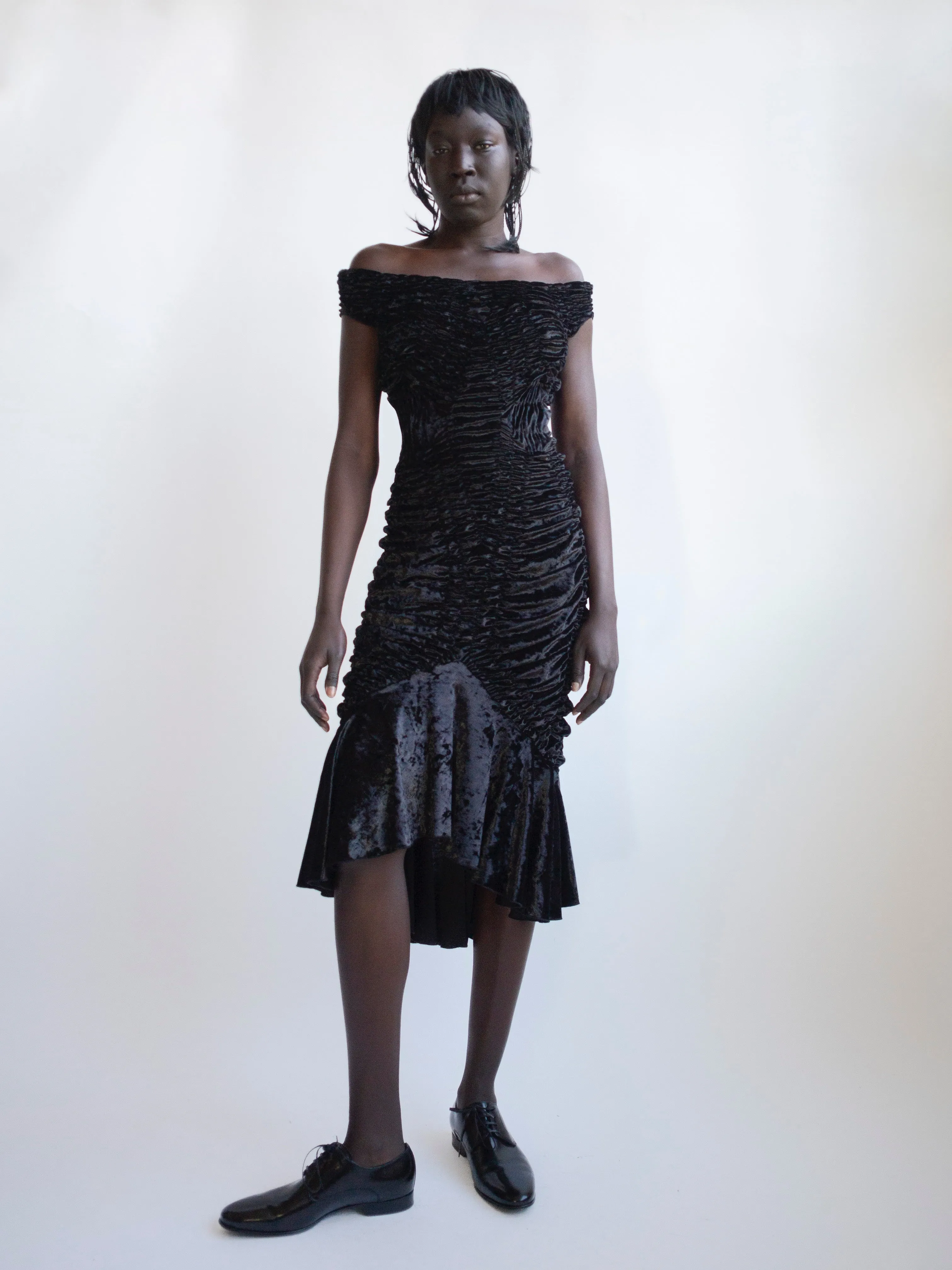 Flare Twist Dress sold by FEBEN product image thumbnail 3