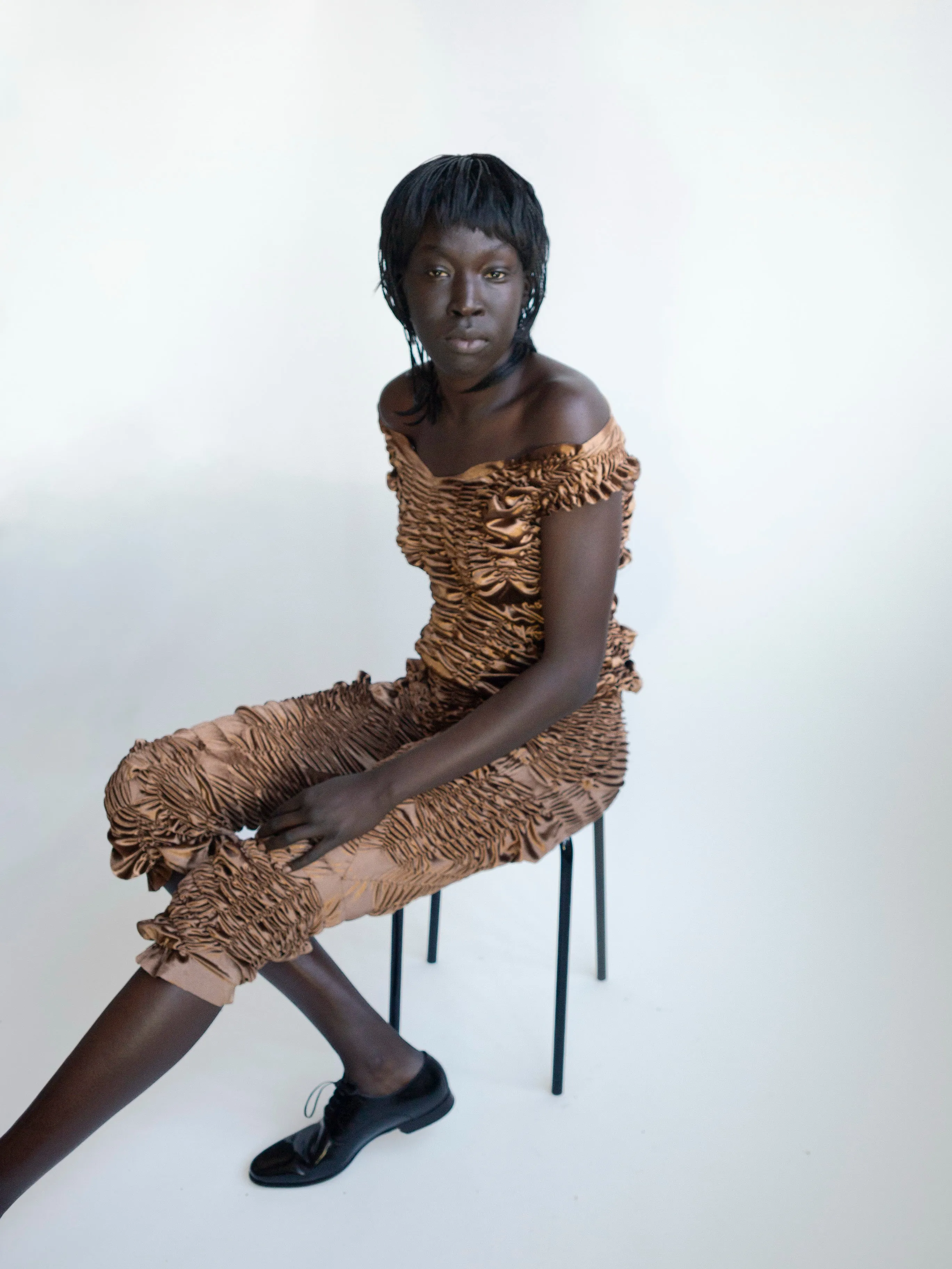 Cropped Twist Trouser sold by FEBEN