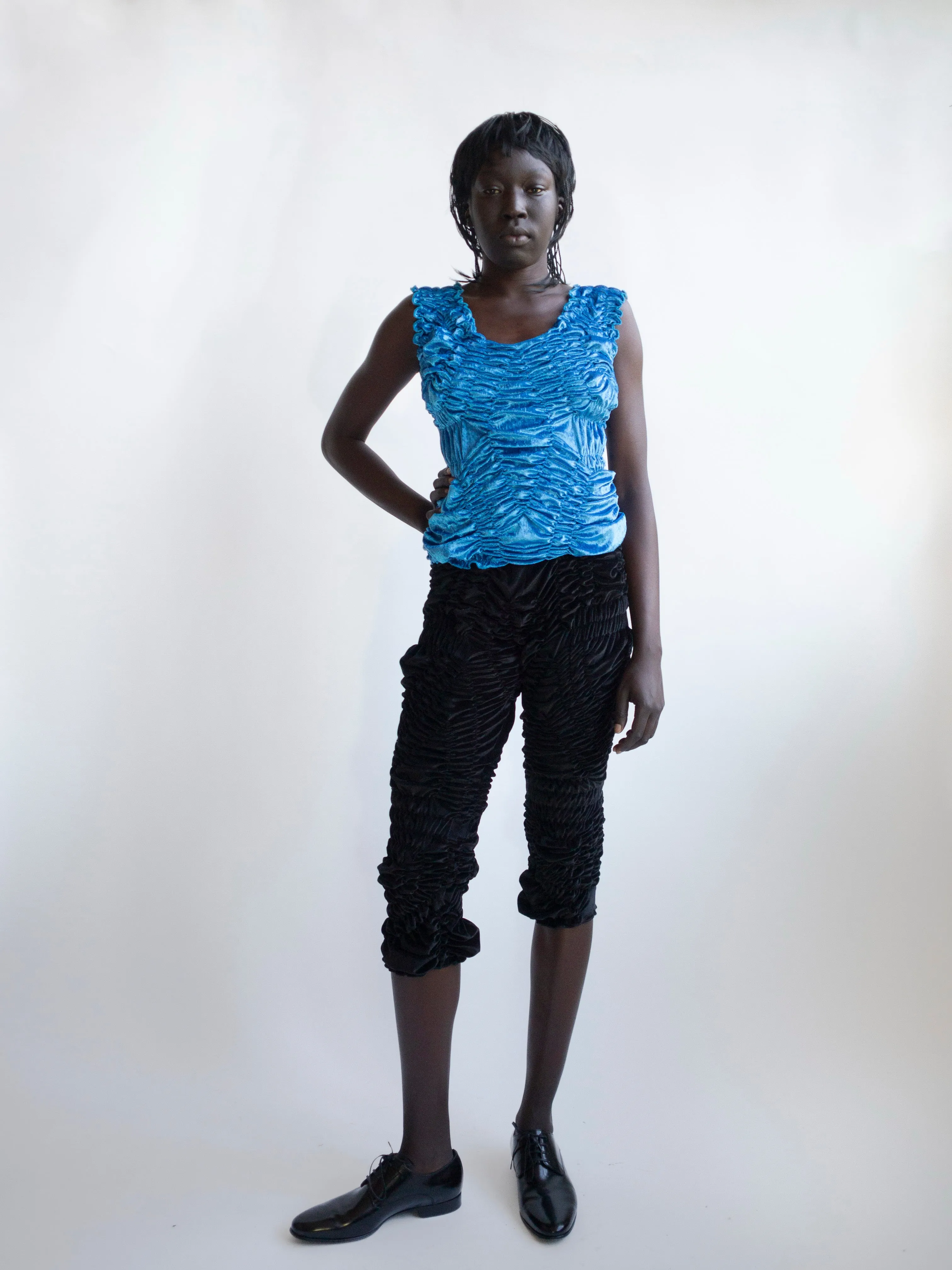 Cropped Twist Trouser sold by FEBEN product image thumbnail 3