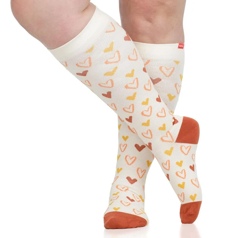 Falling For You (Merino Wool Compression Socks) sold by VIM & VIGR product image thumbnail 2