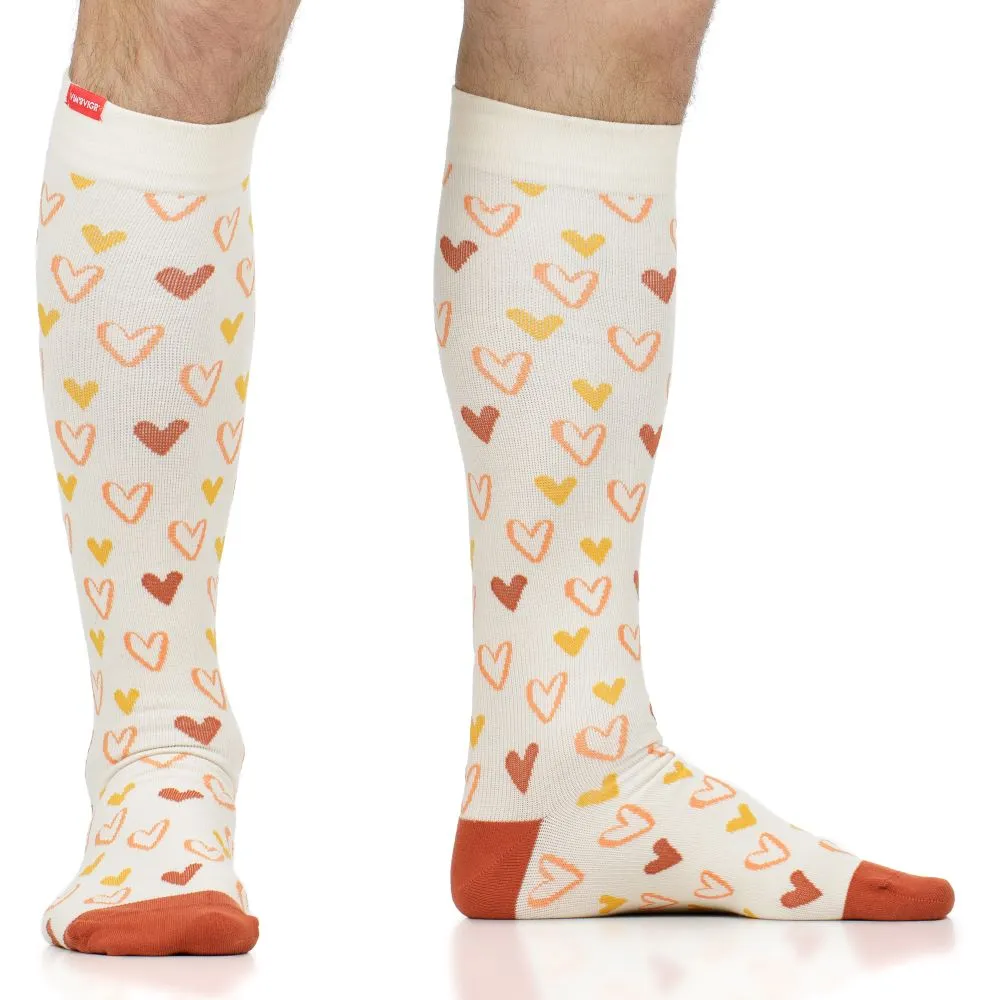 Falling For You (Merino Wool Compression Socks) sold by VIM & VIGR product image thumbnail 3