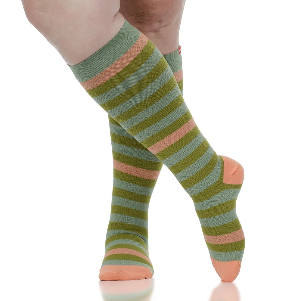Thick Stripe (Nylon Compression Socks) sold by VIM & VIGR product image thumbnail 2