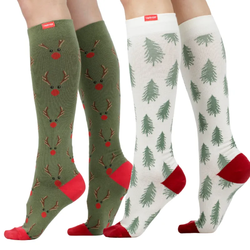 Holiday Compression Sock Gift Bundle sold by VIM & VIGR