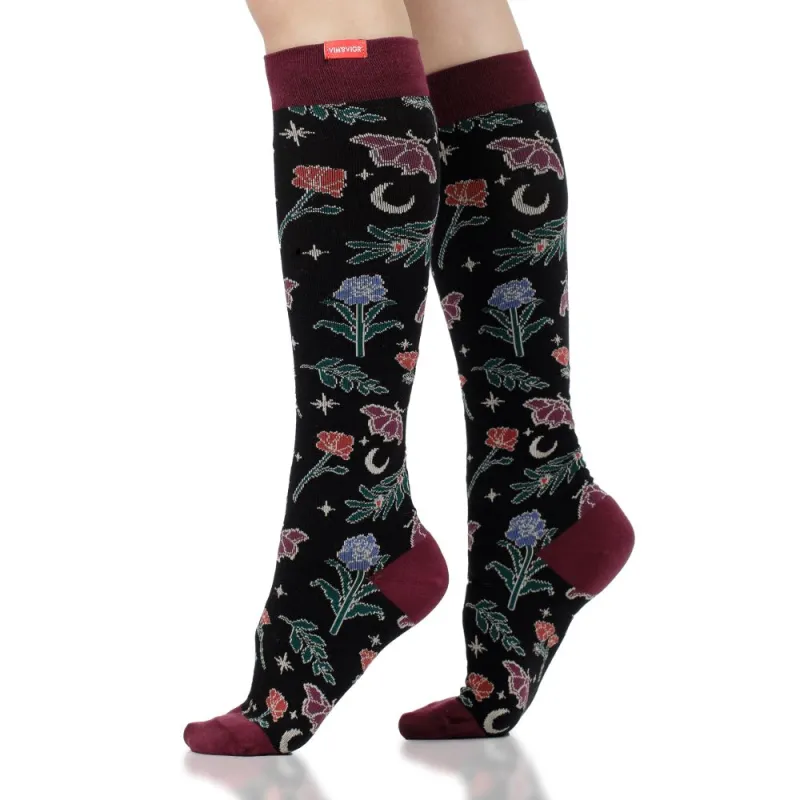 Midnight Magic (Cotton Compression Socks) sold by VIM & VIGR