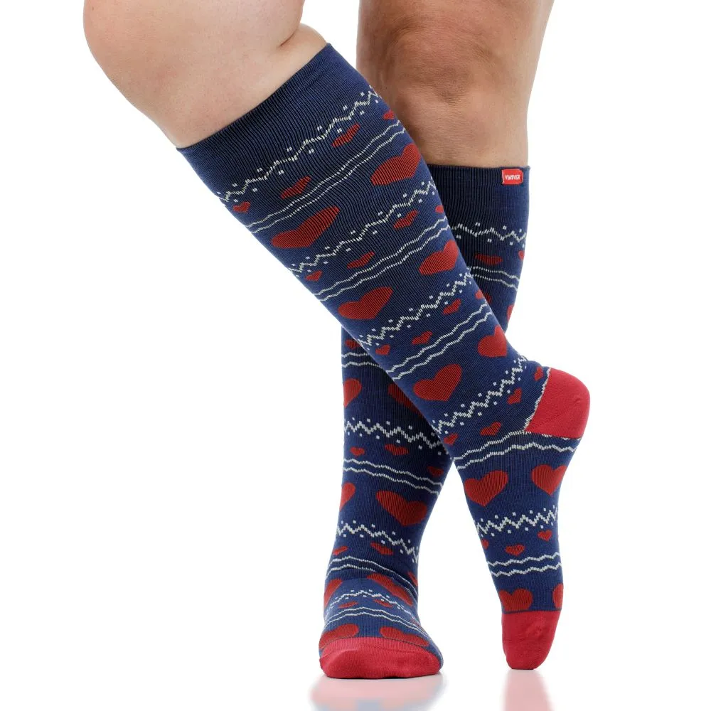 Sweetheart Stitch (Cotton Compression Socks) sold by VIM & VIGR product image thumbnail 3