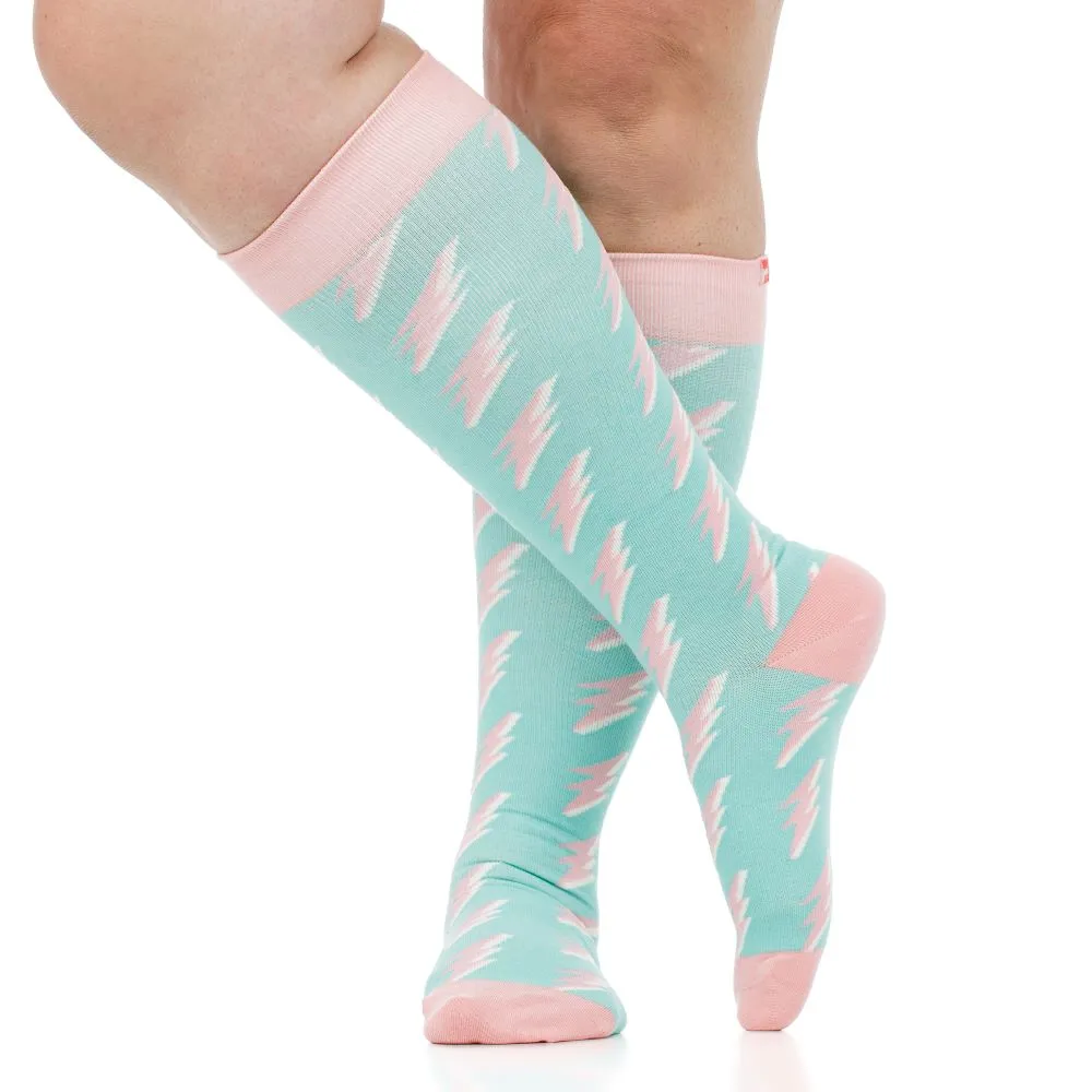 Thunder Struck (Cotton Compression Socks) sold by VIM & VIGR product image thumbnail 3