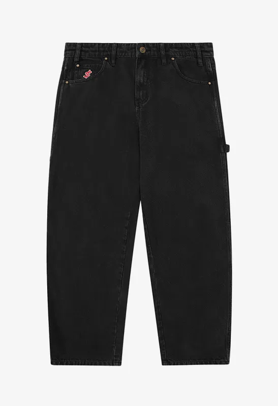 CASH ONLY Blockout denim jeans sold by Street Machine Skate