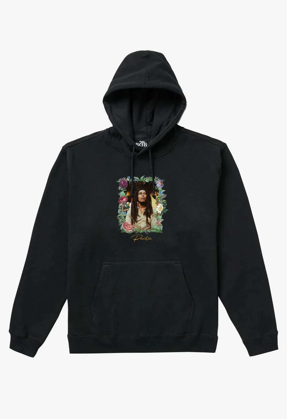 PRIMITIVE x Bob Marley everlasting hood sold by Street Machine Skate