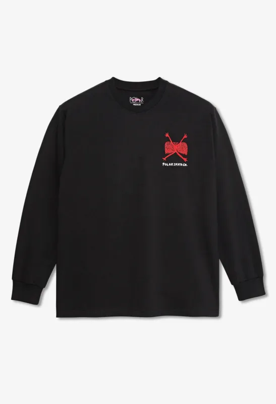 POLAR WELCOME TO THE NEW AGE L/S TEE made by Polar Skate