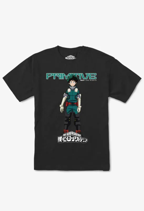 PRIMITIVE X MY HERO ACADEMIA IZUKU MIDORIYA S/S TEE sold by Street Machine Skate