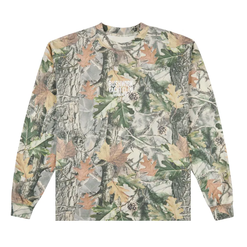 Realtree L/S Shop Tee made by Bushwick Yacht Club