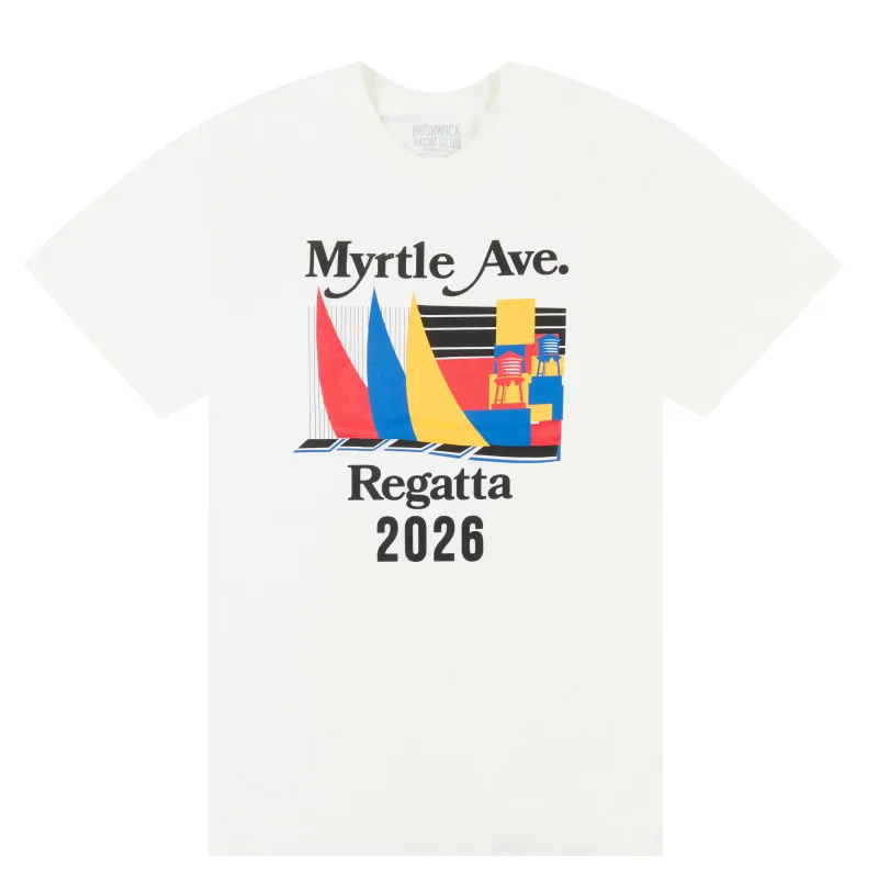 2026 Regatta Tee made by Bushwick Yacht Club