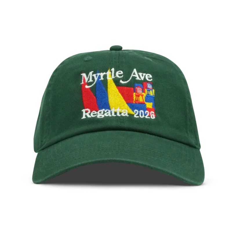 2026 Regatta Dad Hat - Green made by Bushwick Yacht Club