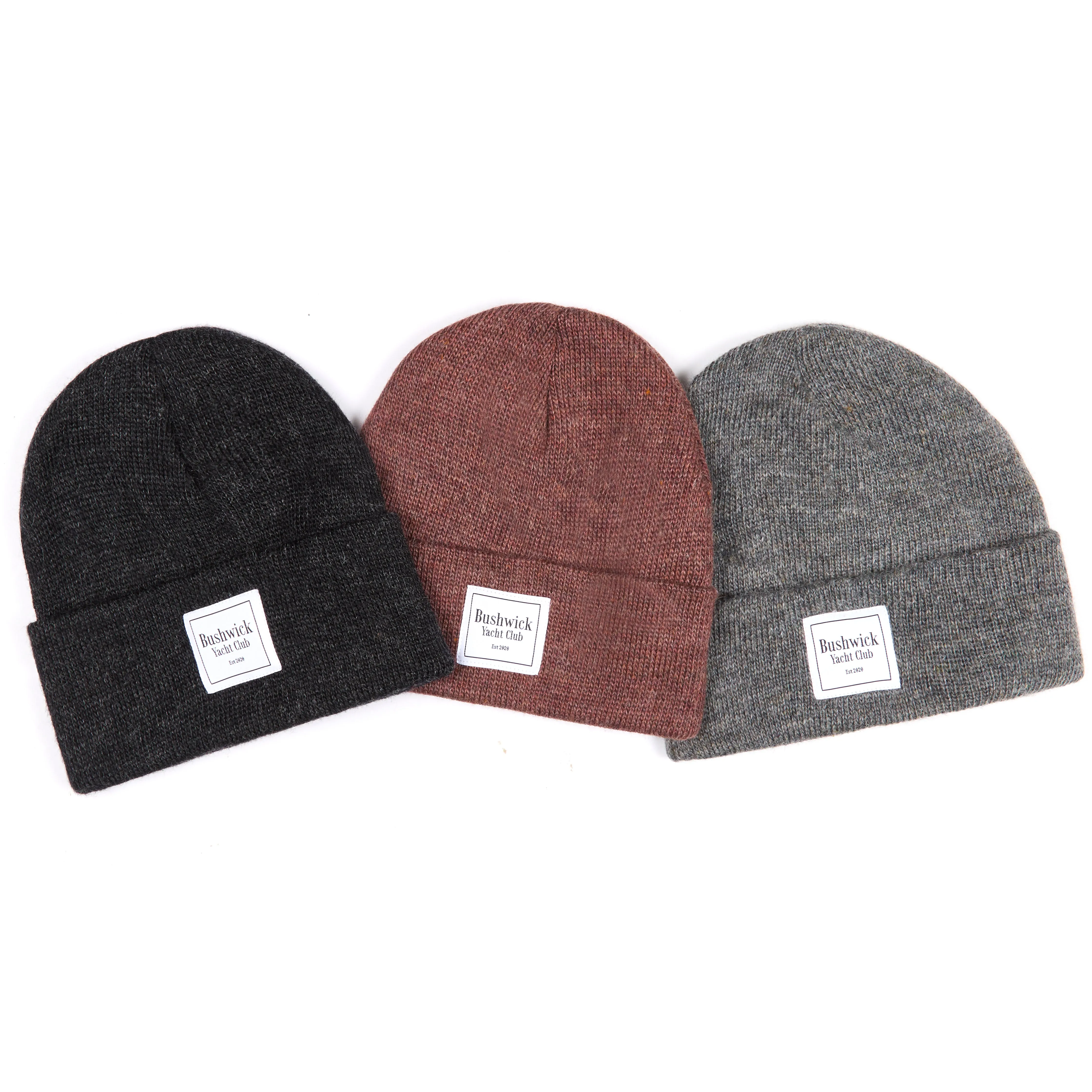 Tri State Mohair Beanie - Heather Grey sold by Bushwick Yacht Club product image thumbnail 2