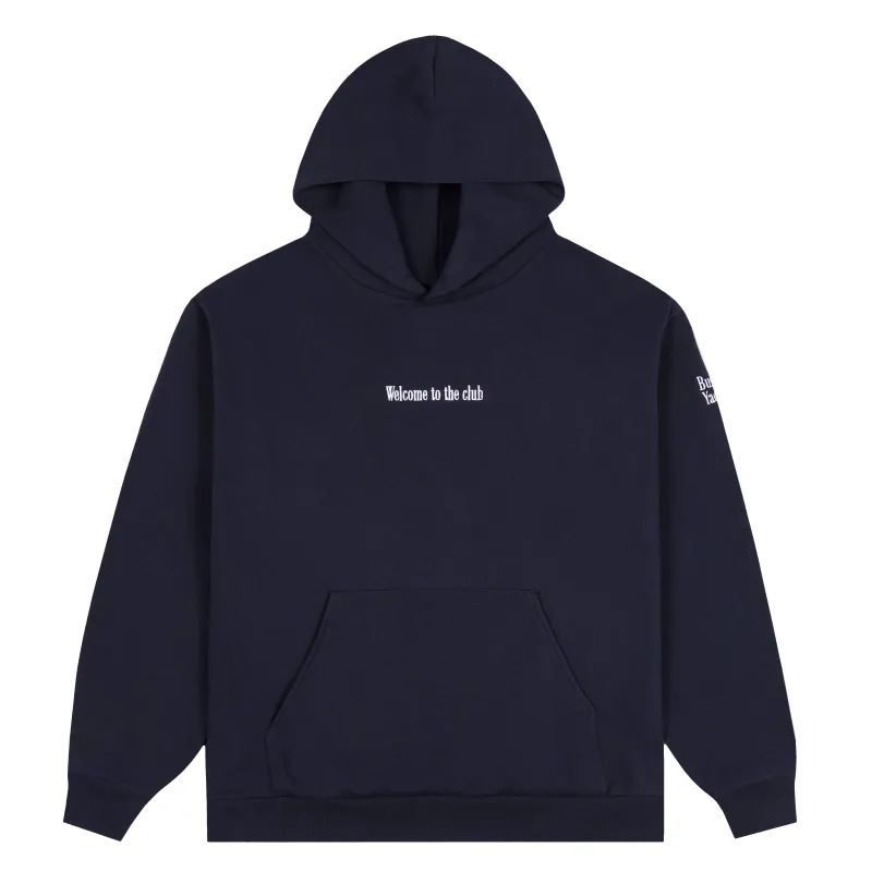 Welcome Hoodie - Navy made by Bushwick Yacht Club