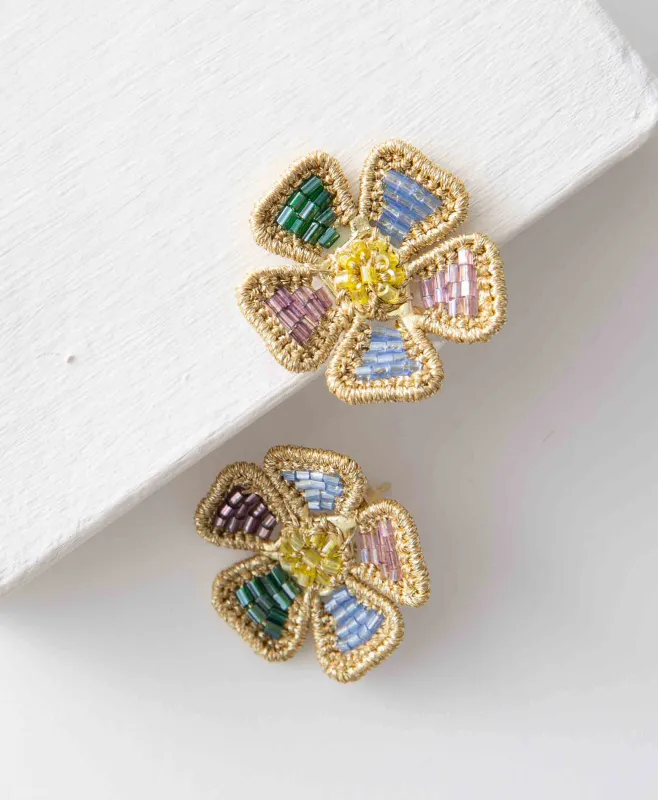 Florette Earrings made by Maelu