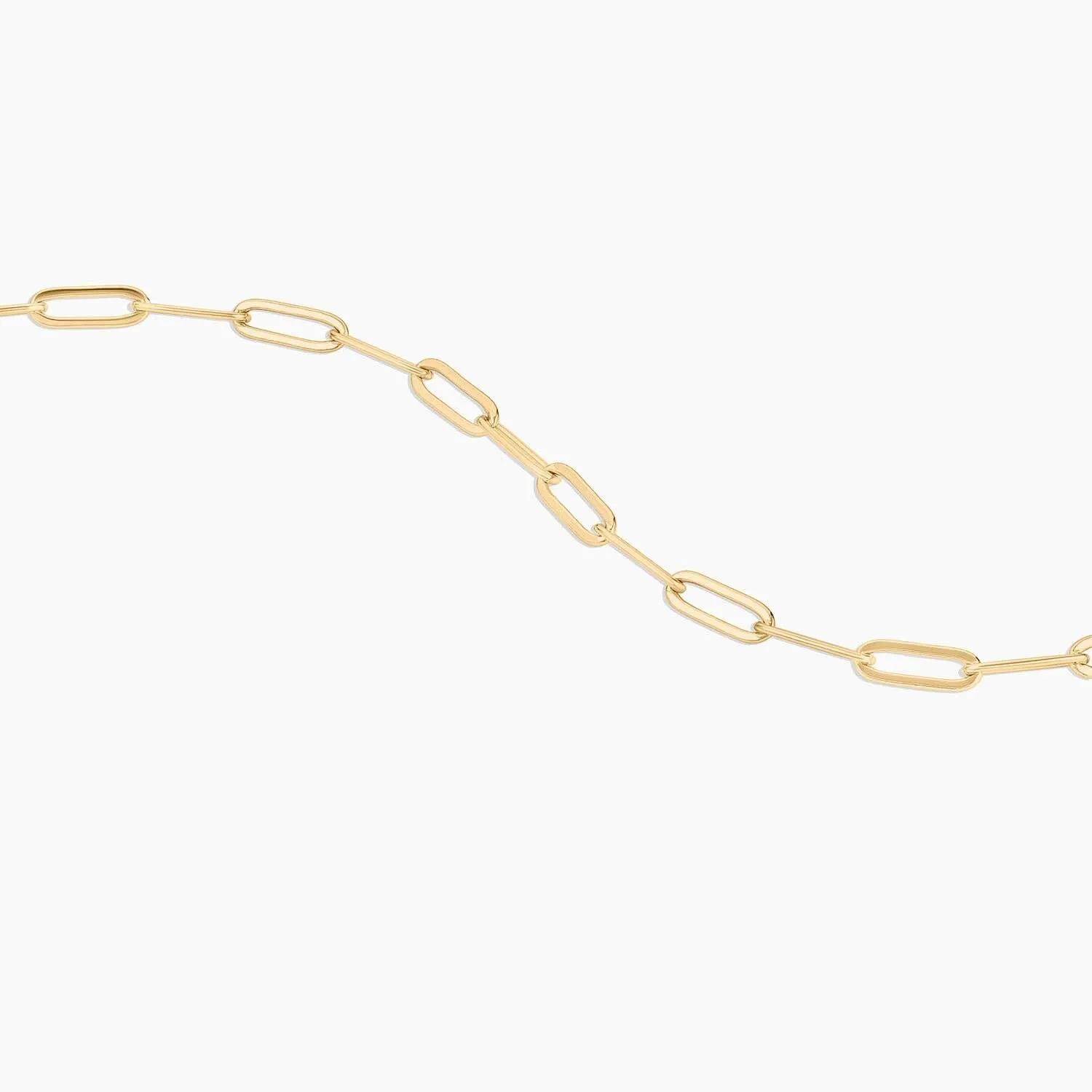 Malene Mother Of Pearl Paperclip Necklace sold by Maelu product image thumbnail 4