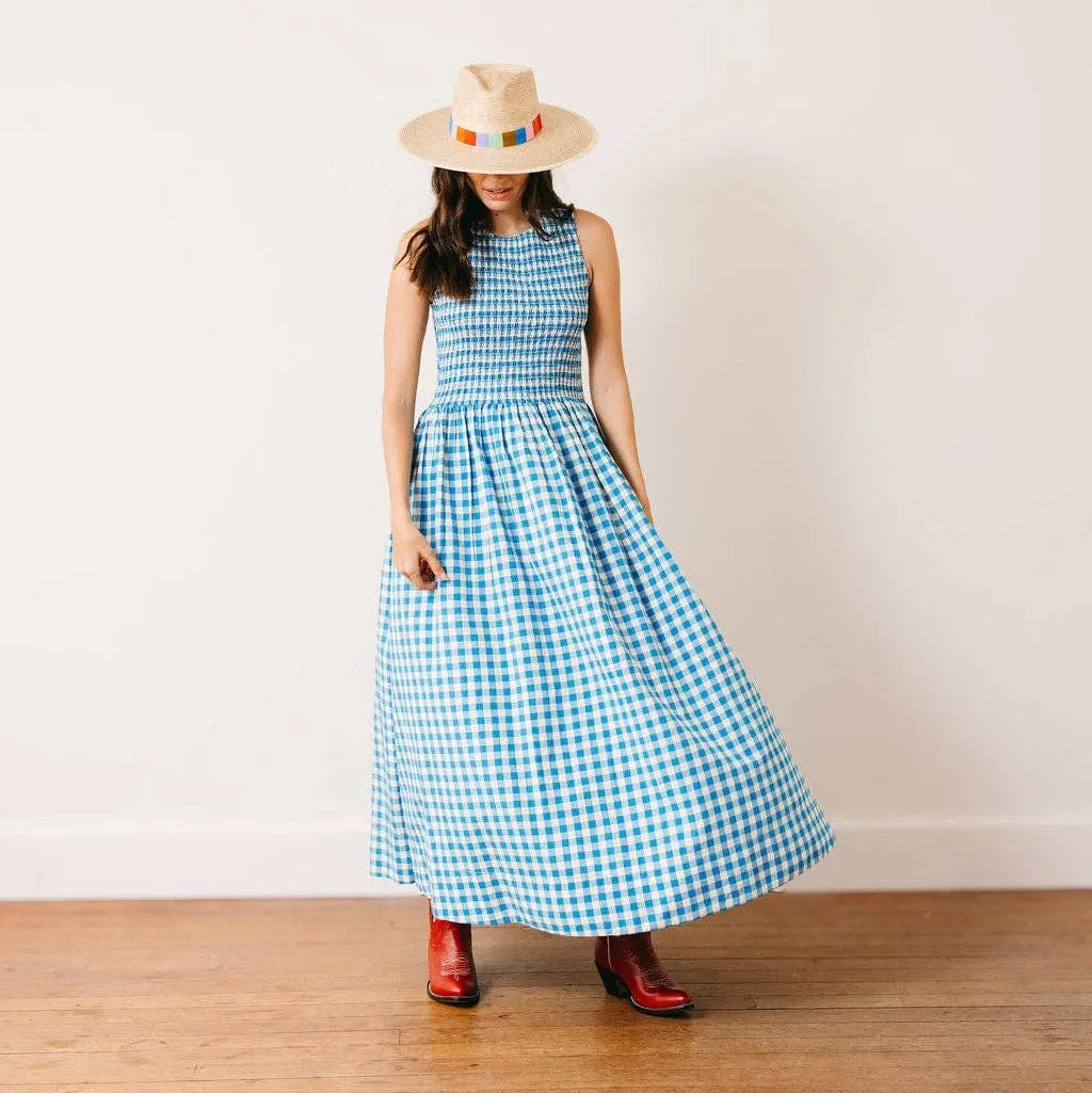 Blue Bay Gingham Marine Dress sold by Maelu product image thumbnail 2