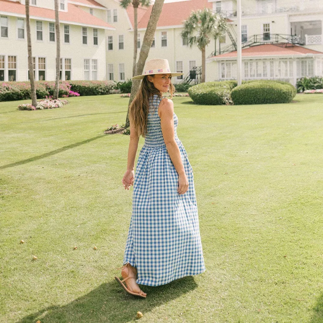 Blue Bay Gingham Marine Dress sold by Maelu product image thumbnail 3