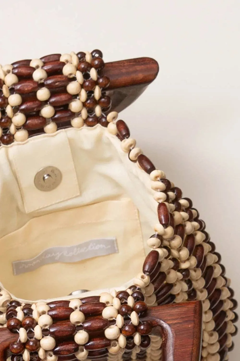Cocoa Beaded Bag sold by Maelu product image thumbnail 2