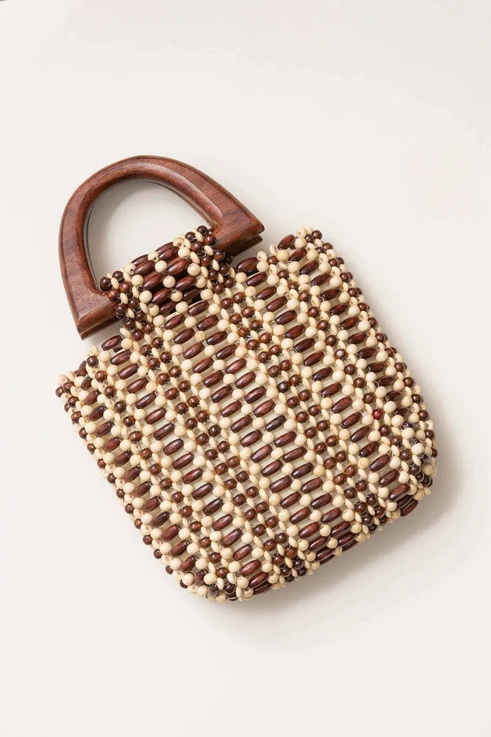 Cocoa Beaded Bag sold by Maelu