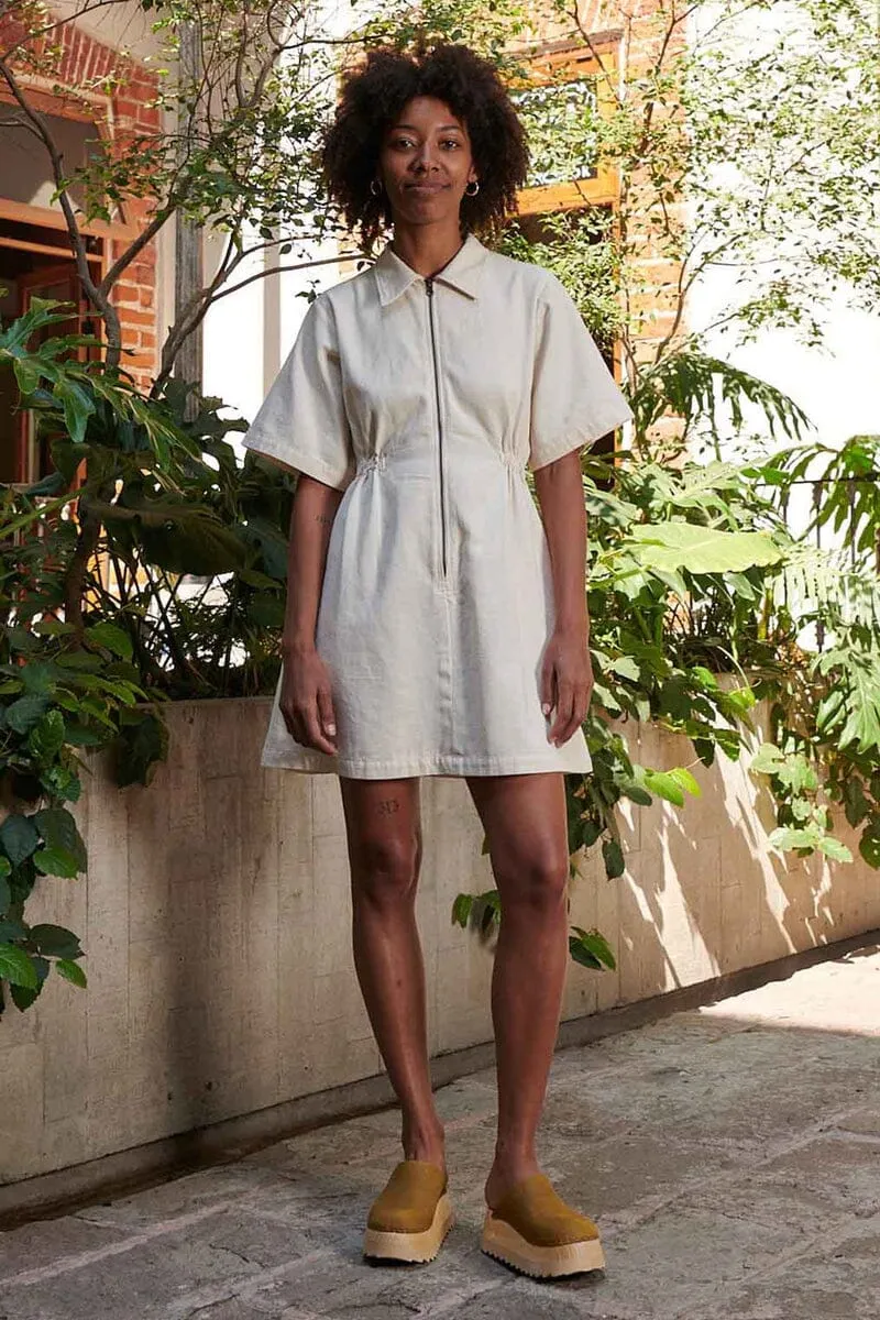Utility Dress - Oat Milk sold by Maelu product image thumbnail 4