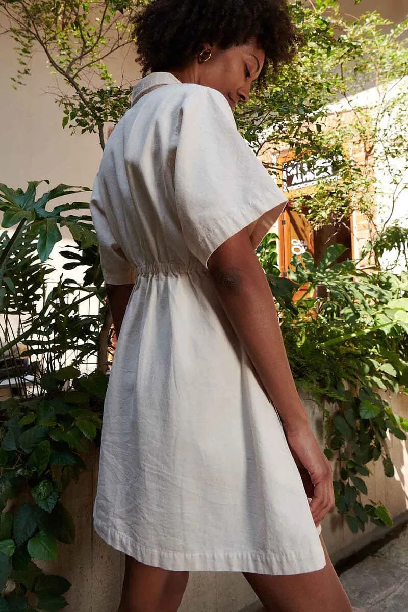 Utility Dress - Oat Milk sold by Maelu product image thumbnail 2