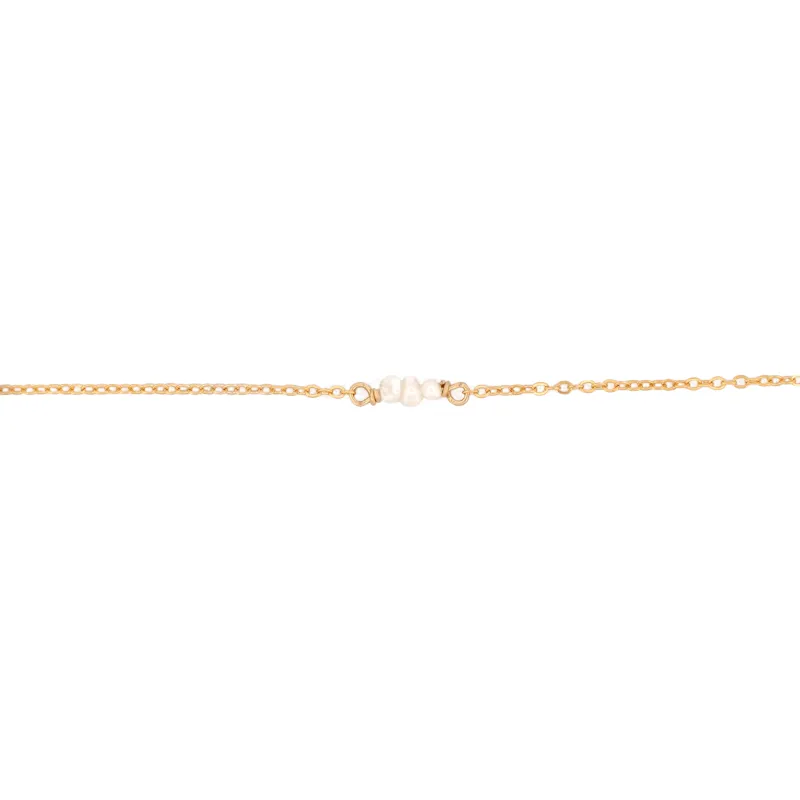 Three Pearl Bracelet made by Maelu