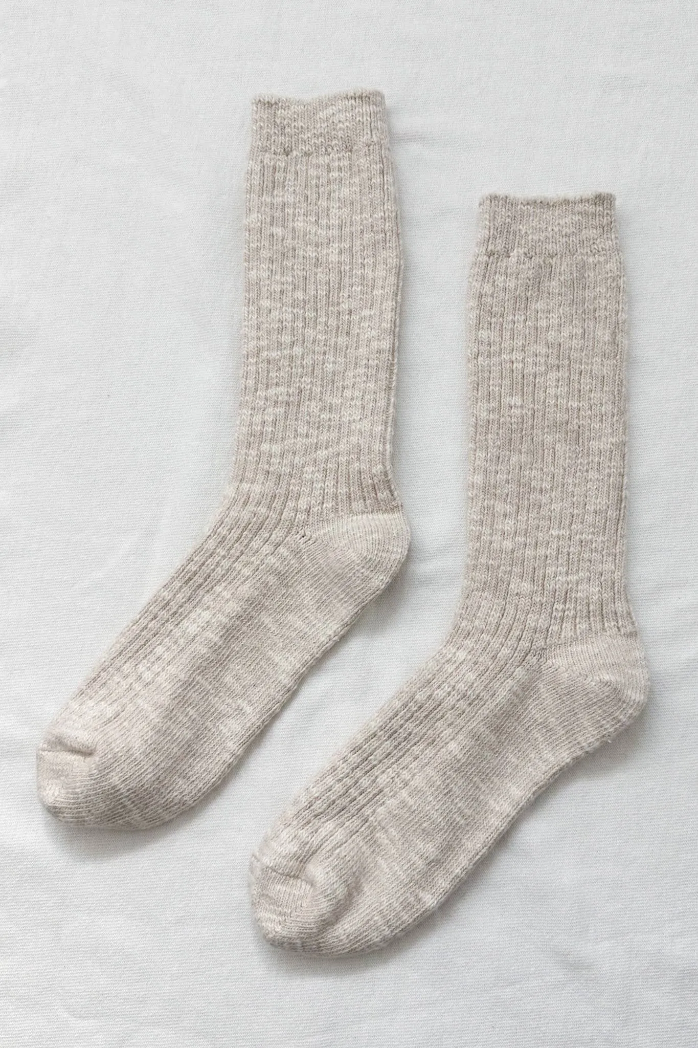 Cottage Socks - oatmeal sold by Maelu product image thumbnail 2