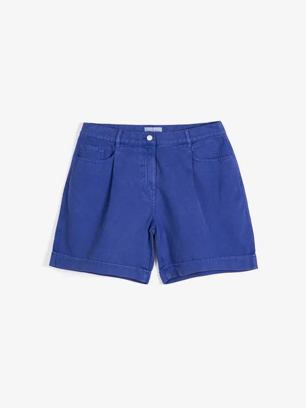 Pleated twill Bermudas made by Bobo Choses