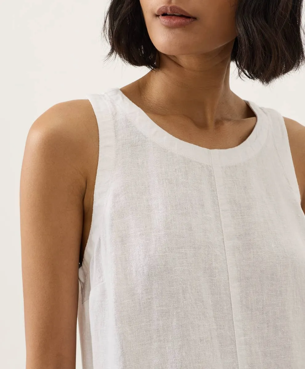 Women's Linen Easy Tank Dress sold by Maelu product image thumbnail 5