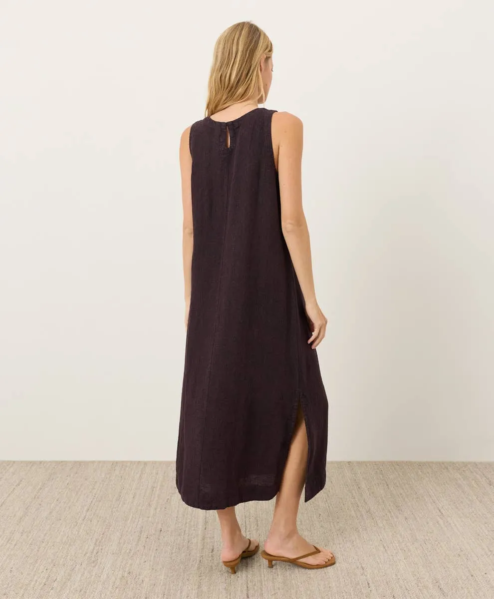 Women's Linen Easy Tank Dress sold by Maelu product image thumbnail 2