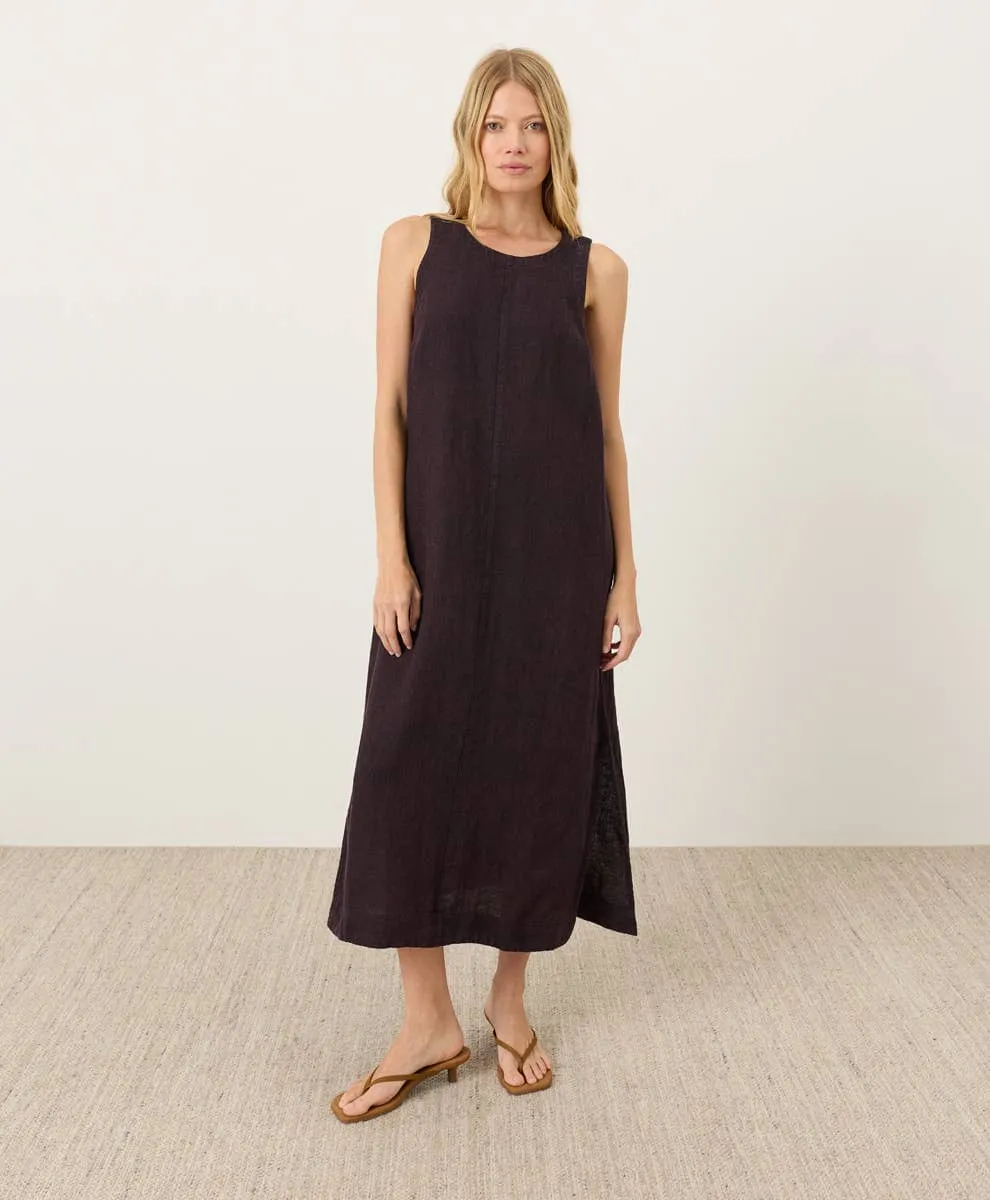 Women's Linen Easy Tank Dress sold by Maelu product image thumbnail 3