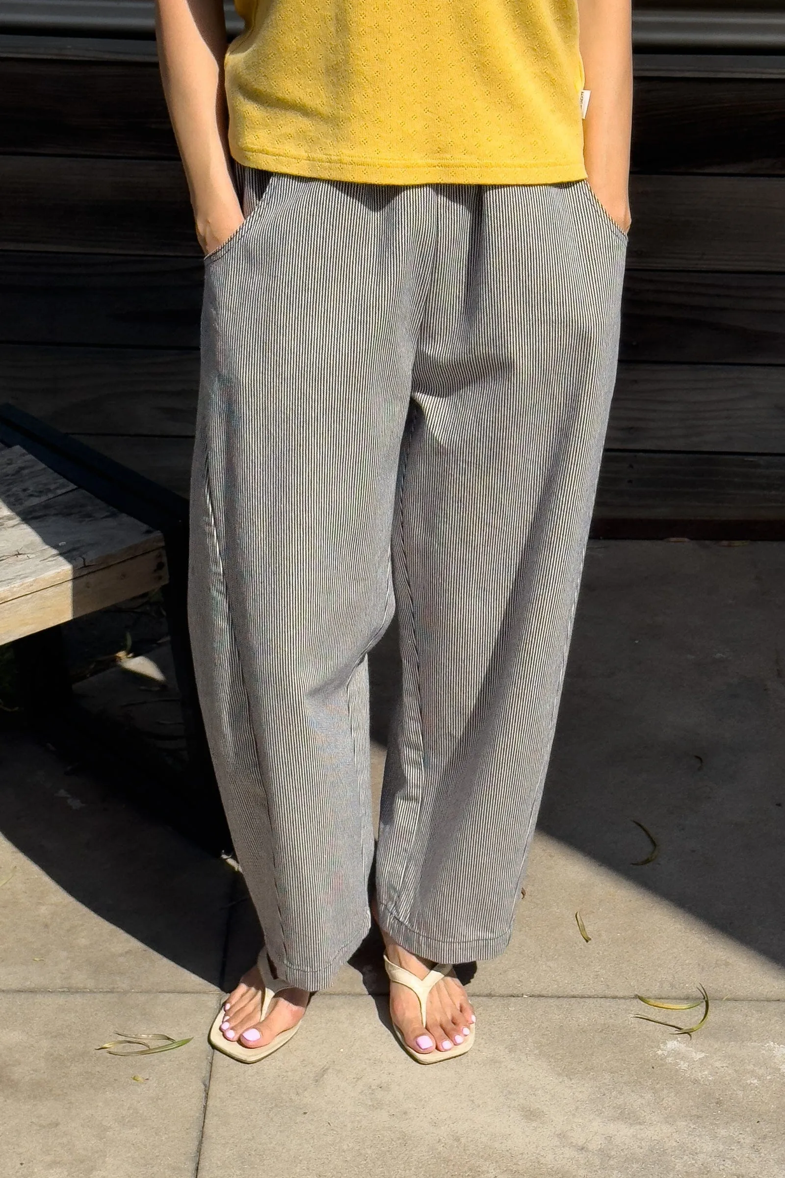 Arc Pants - Blue Stripe sold by Maelu product image thumbnail 3