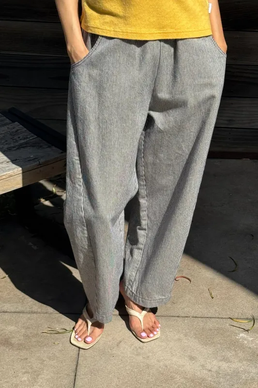 Arc Pants - Blue Stripe made by Le Bon Shoppe