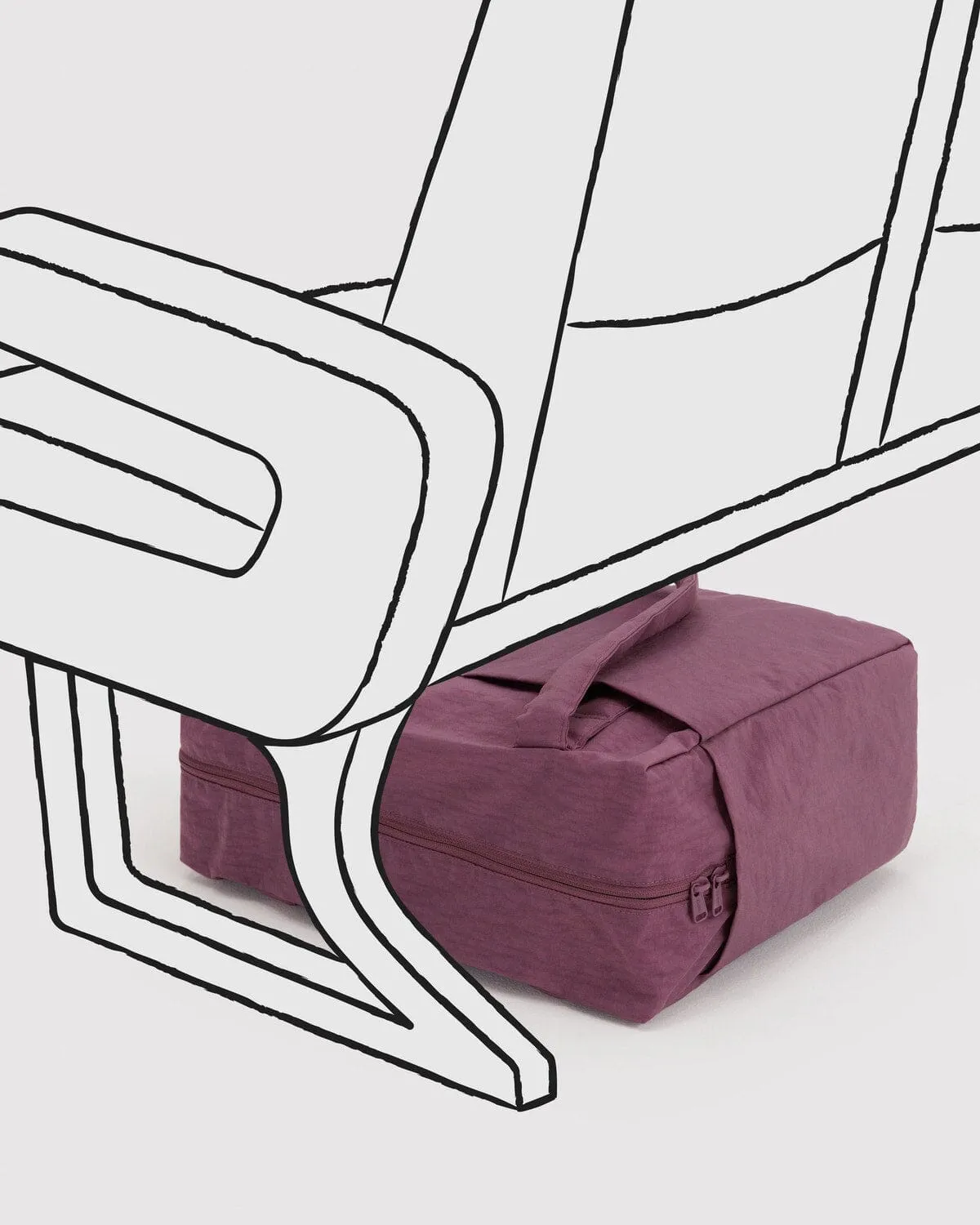 Small Cloud Carry-On - Wild Plum sold by Maelu product image thumbnail 5