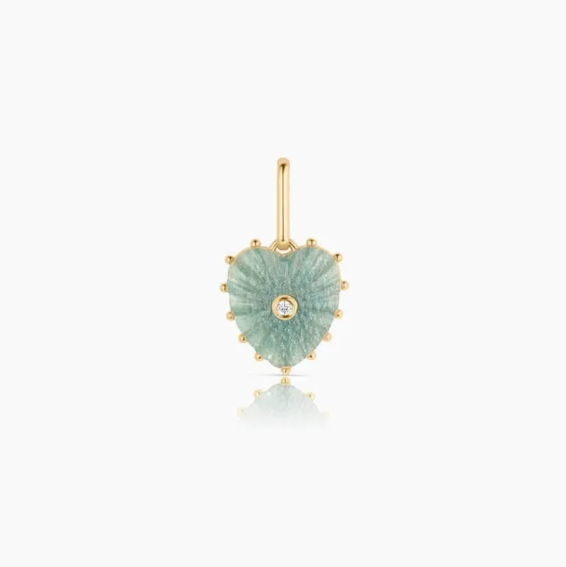 Isabel Amazonite Charm made by Thatch