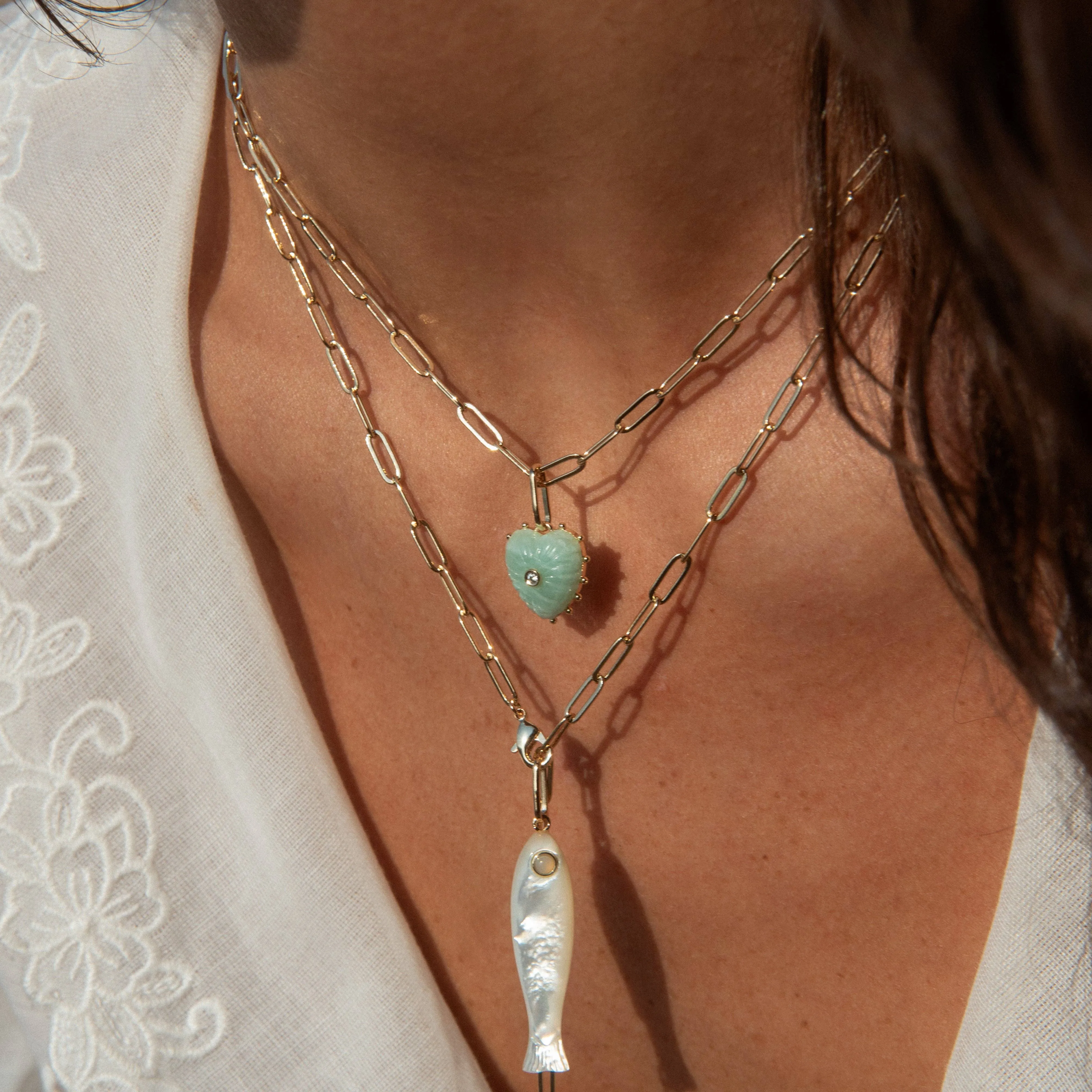 Isabel Amazonite Charm sold by Maelu product image thumbnail 2