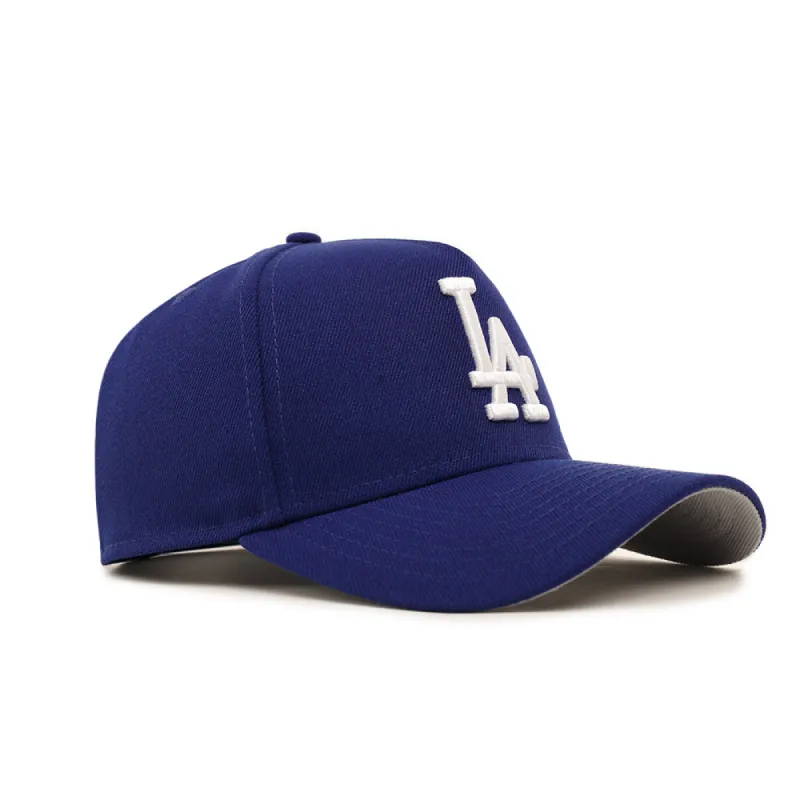 Los Angeles Dodgers Royal 9Forty A-Frame Snapback sold by Crown Minded