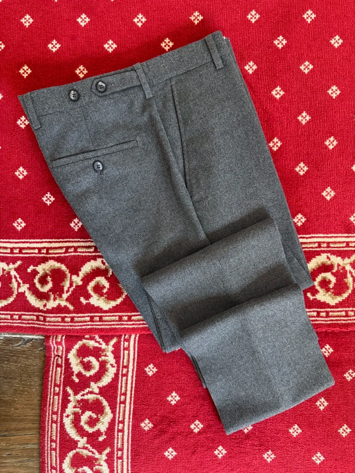 Costume Croisé Flanelle Gris sold by Zedby product image thumbnail 4