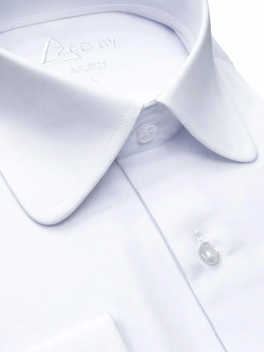 Chemise Blanche Col Claudine sold by Zedby product image thumbnail 2