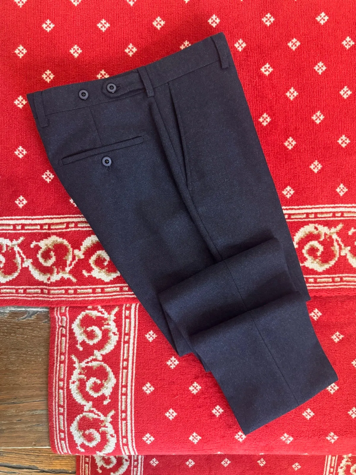 Costume Croisé Tweed Marine sold by Zedby product image thumbnail 4