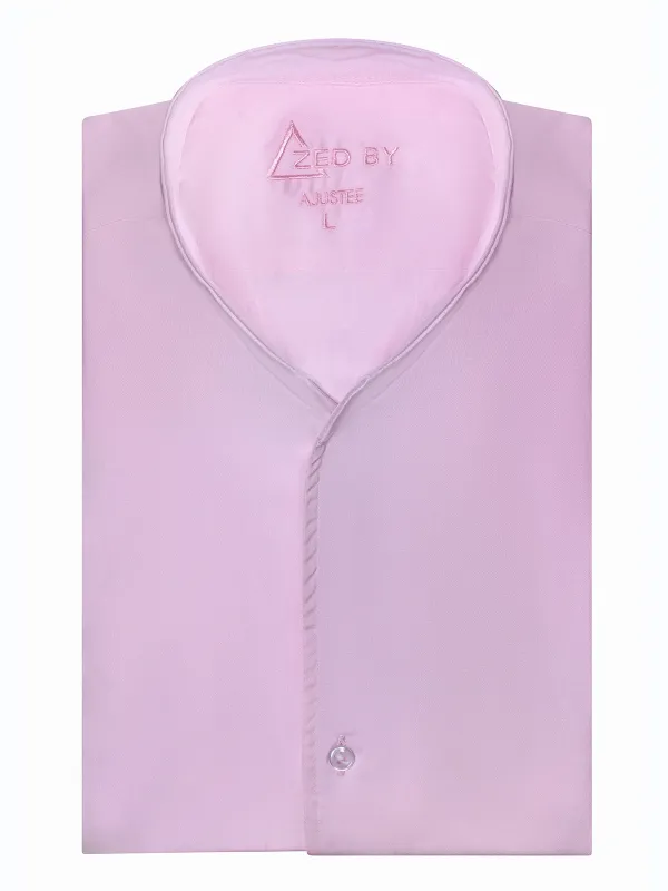Chemise Rose Col Indien made by Zedby